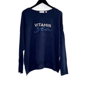 Mia & Tess Sweater Vitamin Sea Sweater Dark Blue